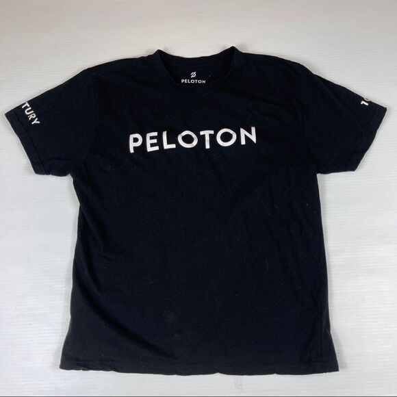Peloton Century T-Shirt Size Small Black - Picture 1 of 6